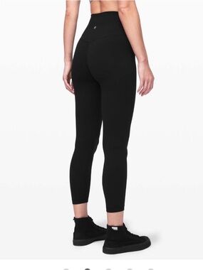 High-Waist Black Women’s Active Leggings